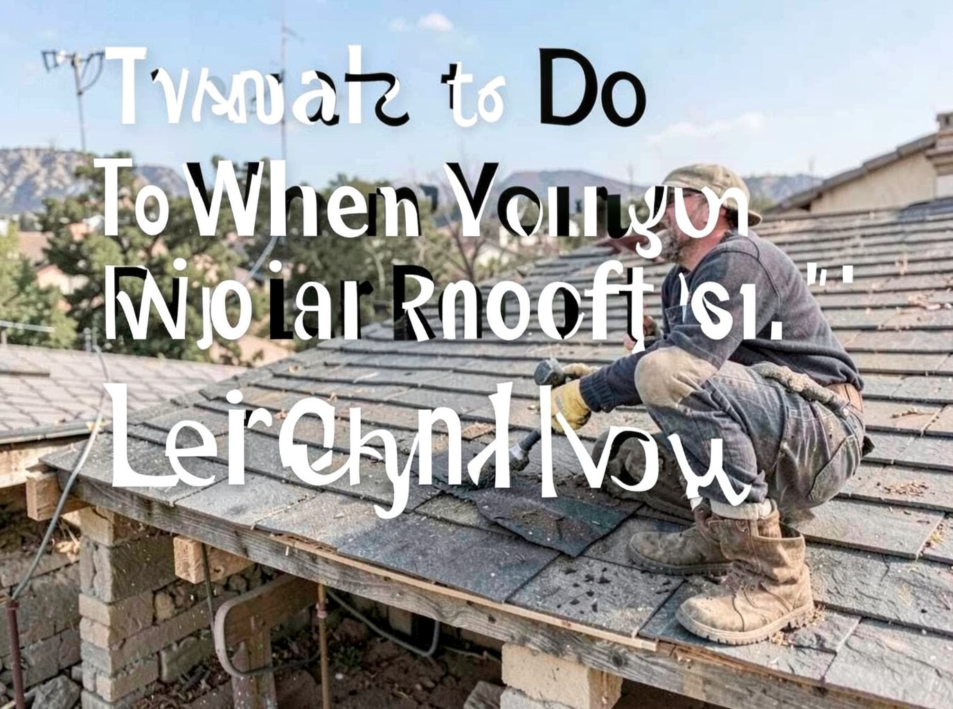 roof repair in The Pointe, WY